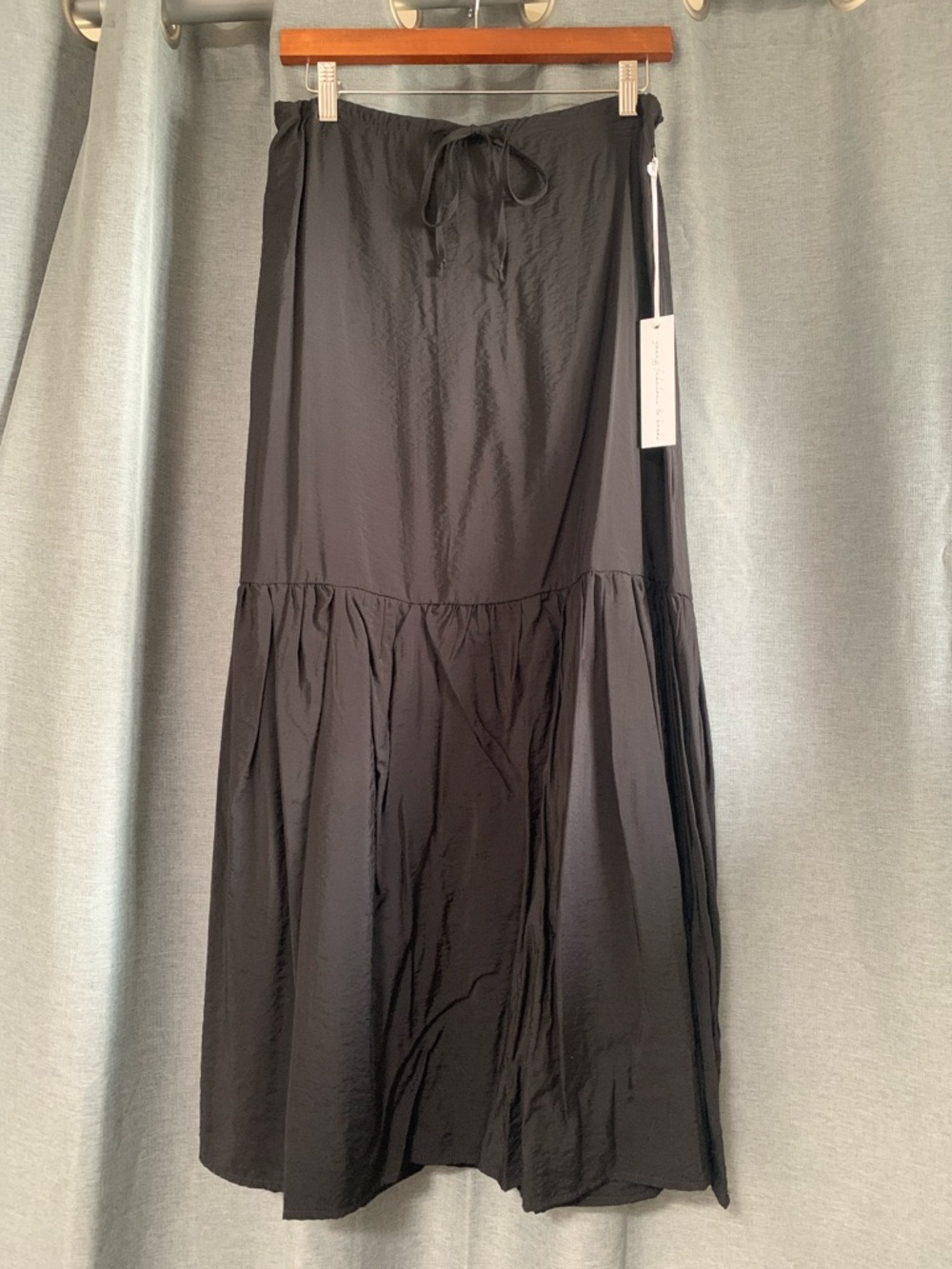 NWT yfb Young Fabulous & Broke black tiered skirt